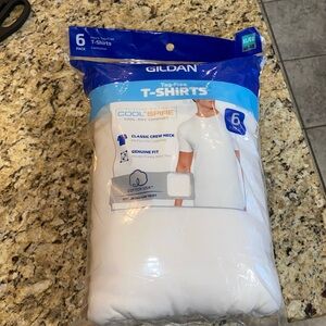 New- Gildan 6-Pack Mens XLarge (46-48) T Shirts NEW